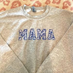Mama Embroidered Sweatshirt